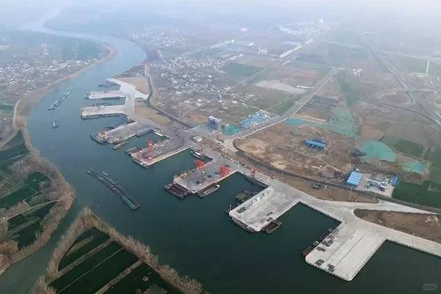 河南水运最大港口，一年4000万吨