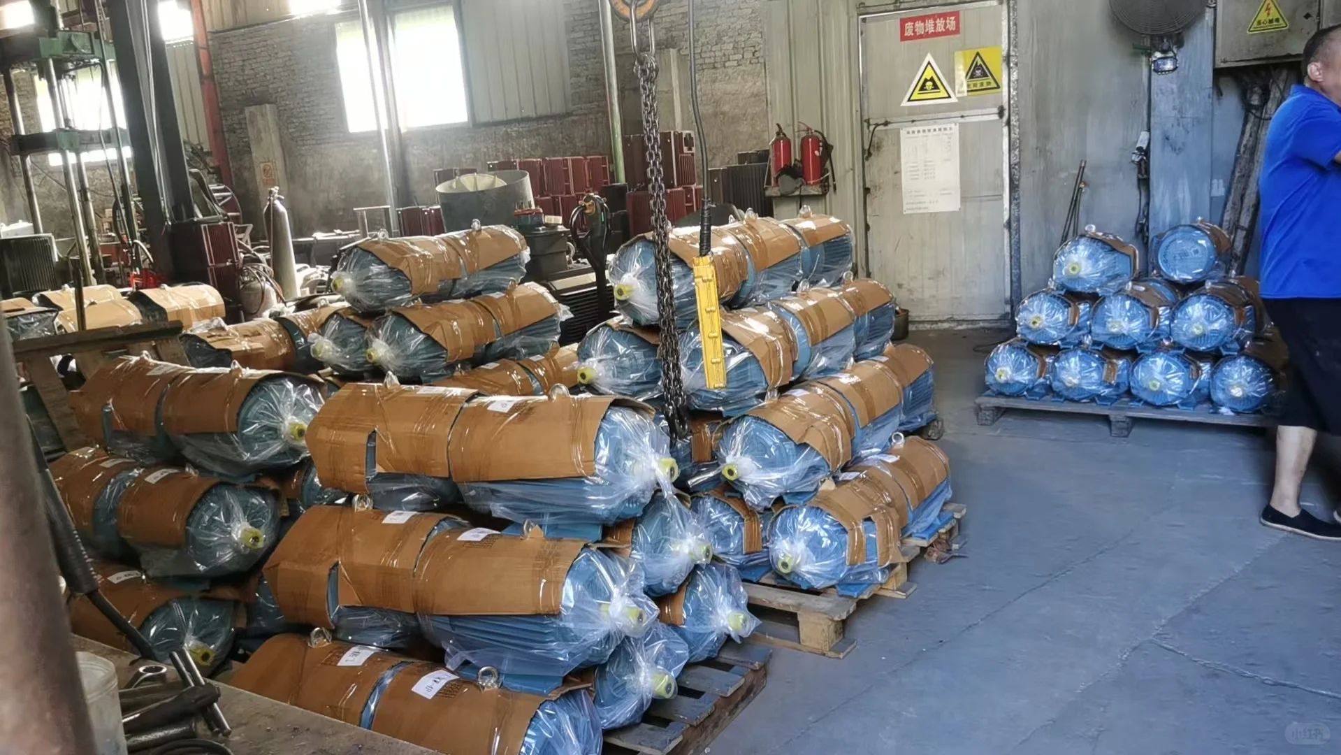 电机装车打包啦～～