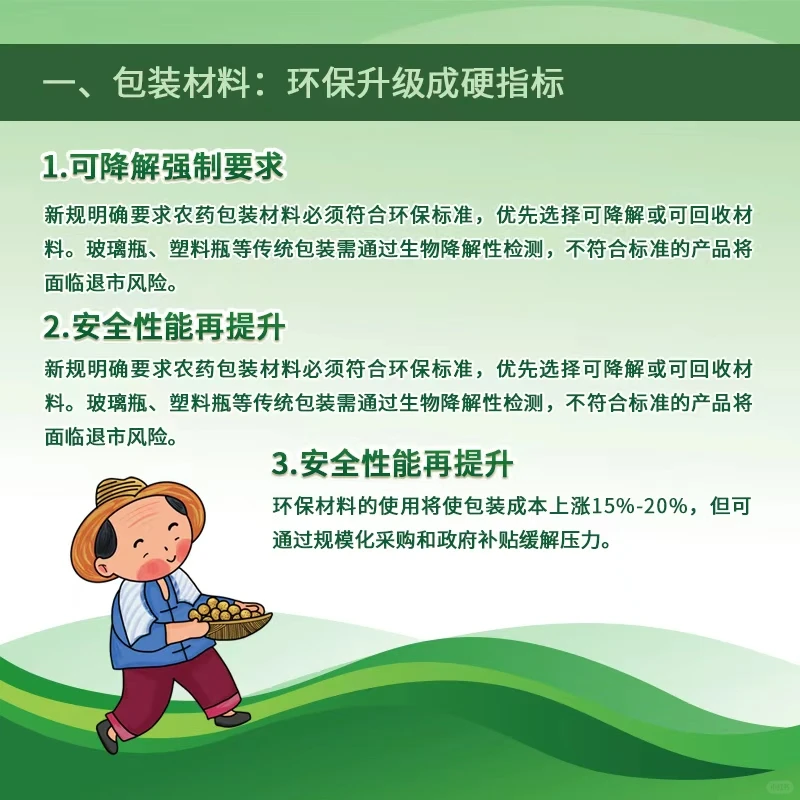 关注!农药包装新规落地!