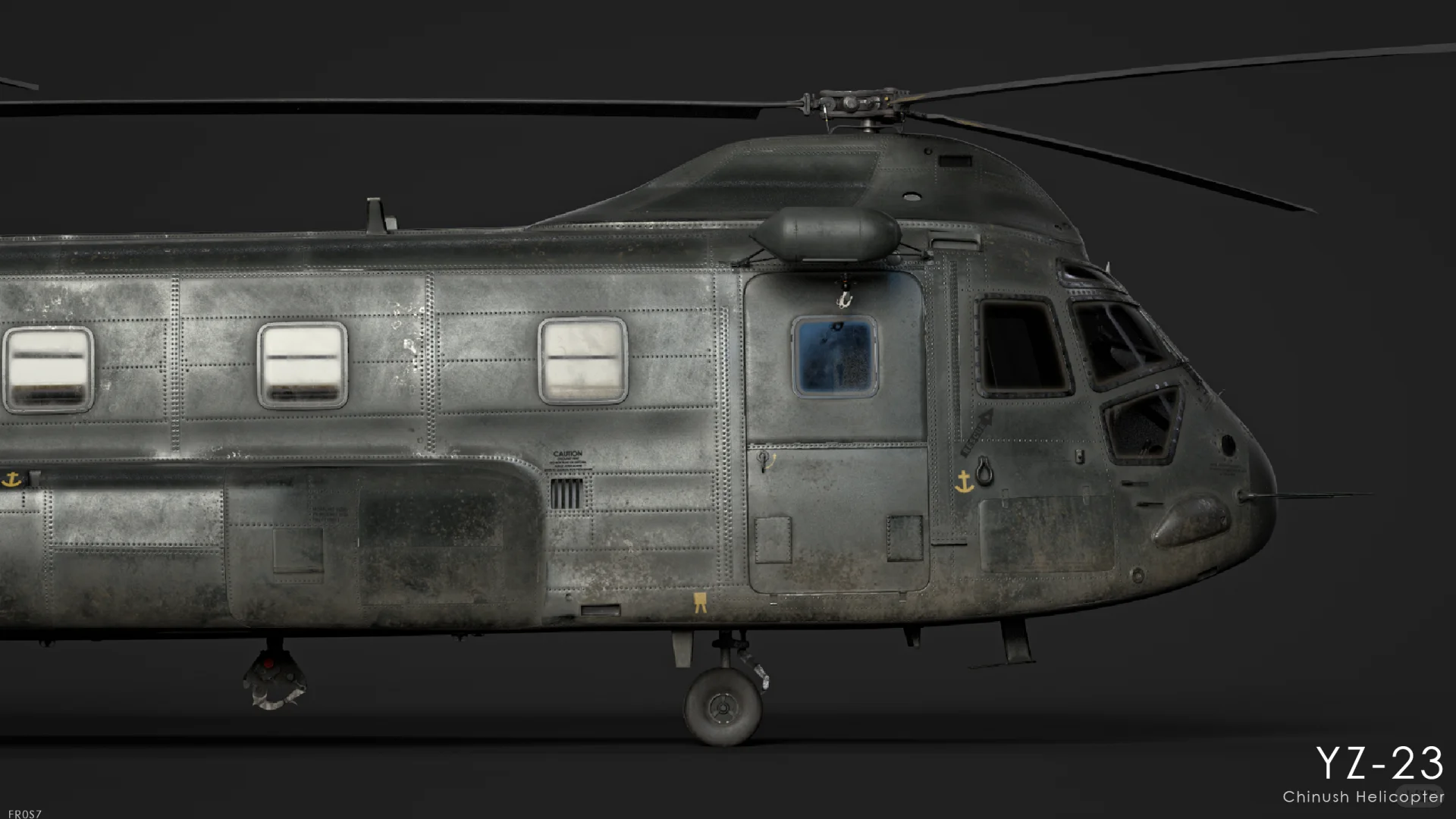 YZ-23支奴什 运输直升机 概念设计