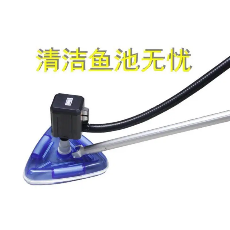 ?锦鲤鱼池清洁神器！双头吸污超省心?