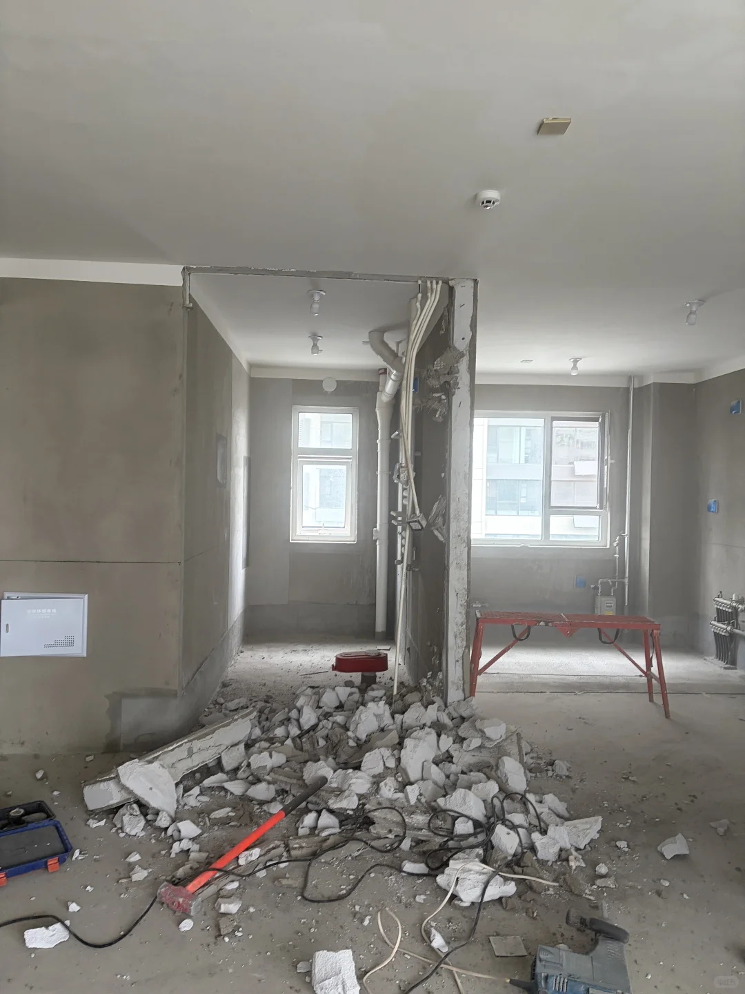 新家要拆了，还挺期待的！