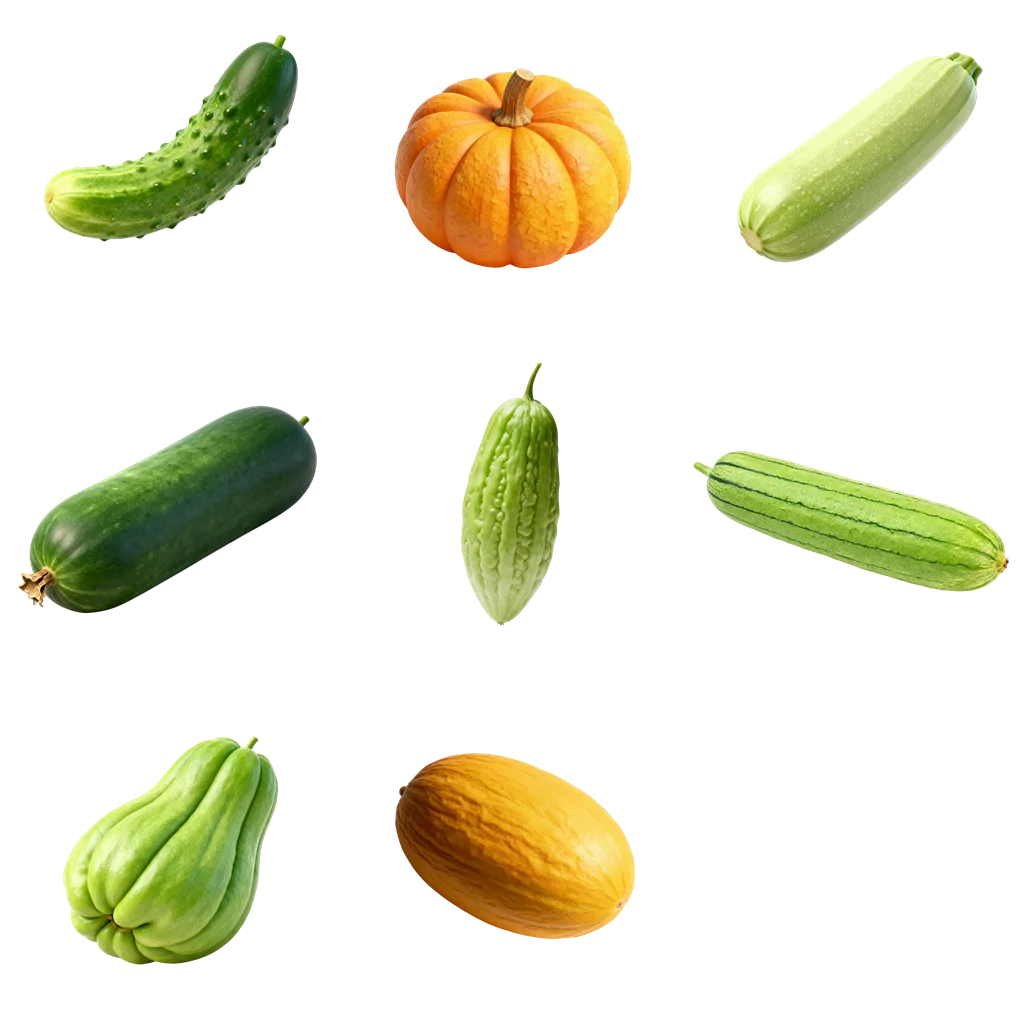 瓜类蔬菜图标，有没有出现过在你的餐桌上嘞