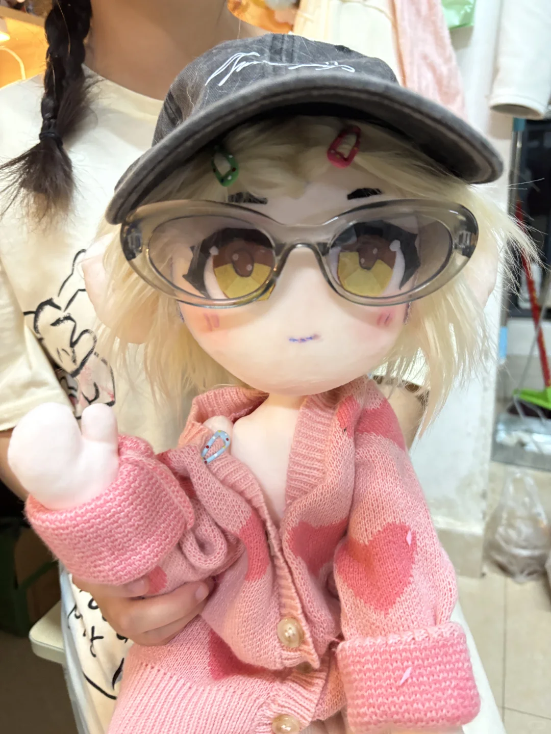 八小时手工做了个娃，室友嘎嘎喜欢