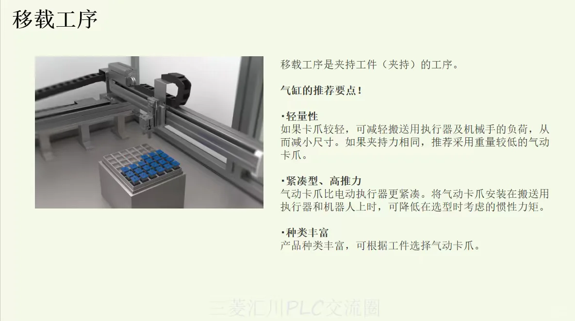 常用自动化设备标准件-气缸的应用