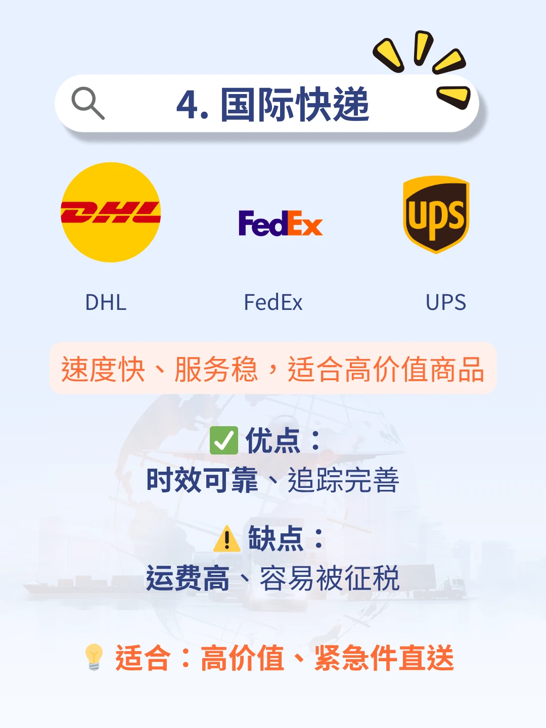 ??终于搞懂7种电商物流方式了！