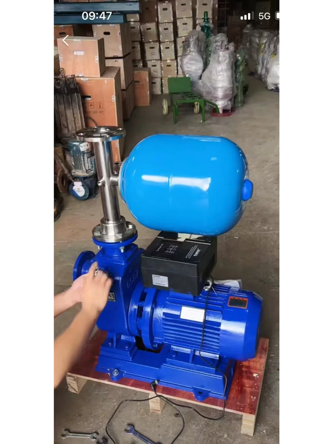 单泵变频恒压供水设备