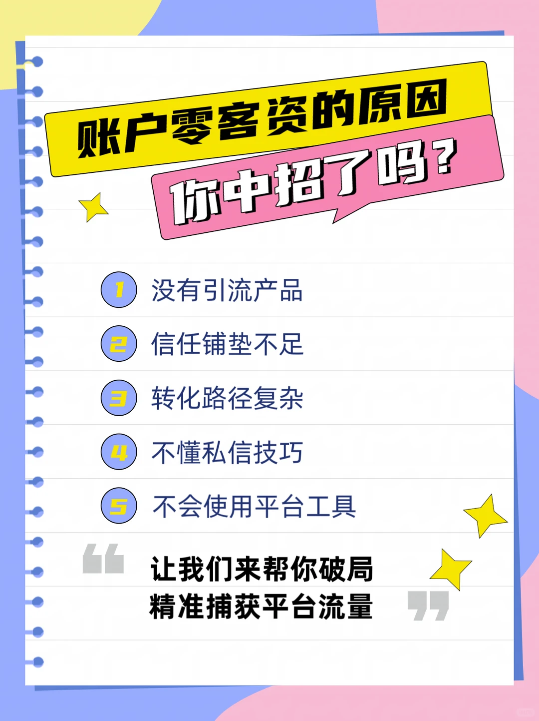 代运营水太深？这三条能救你！?