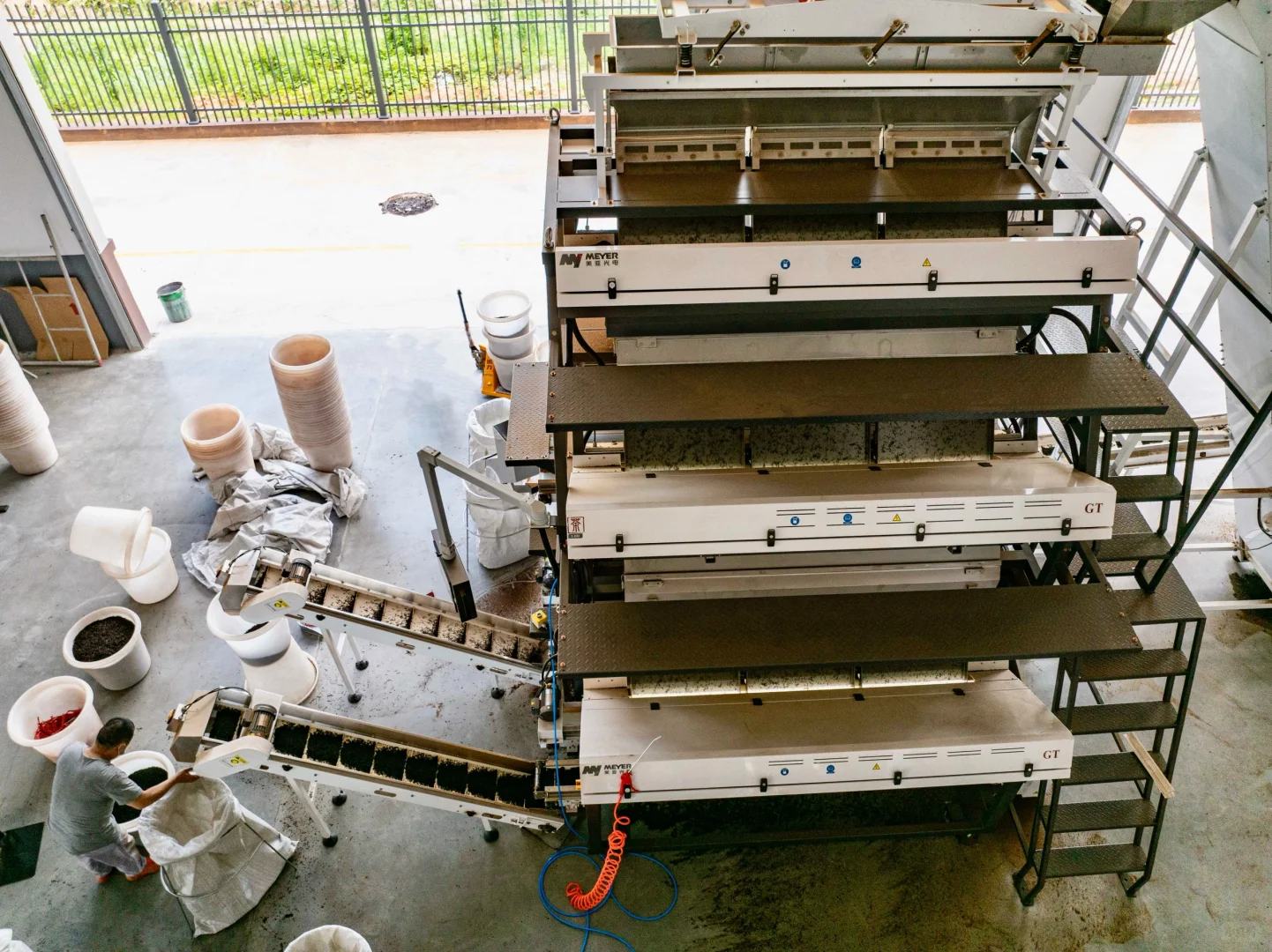 大型红茶精制加工厂