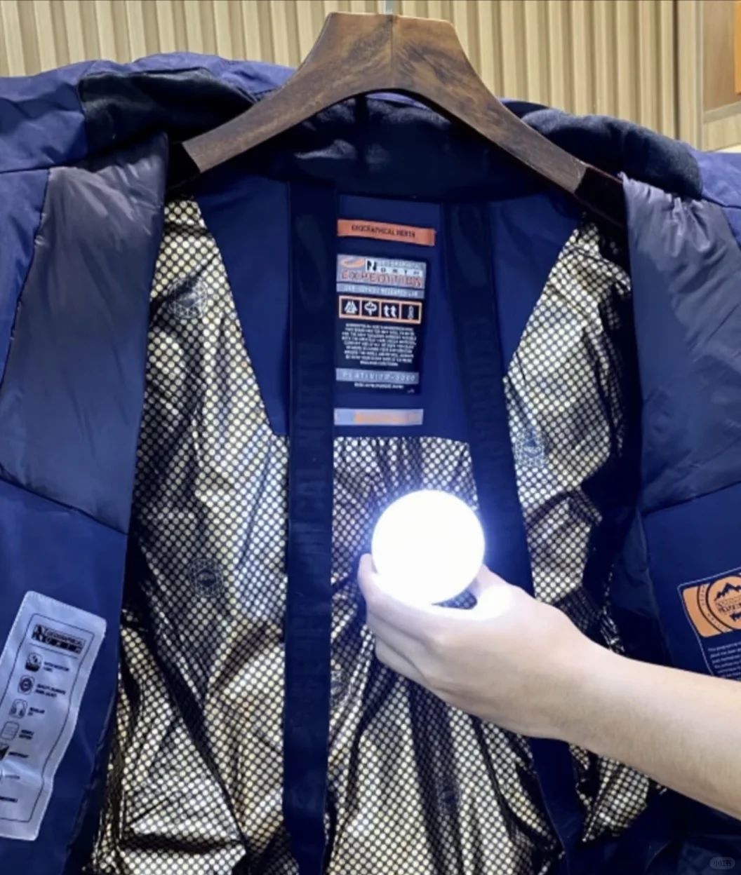 石墨烯里布羽绒服棉服