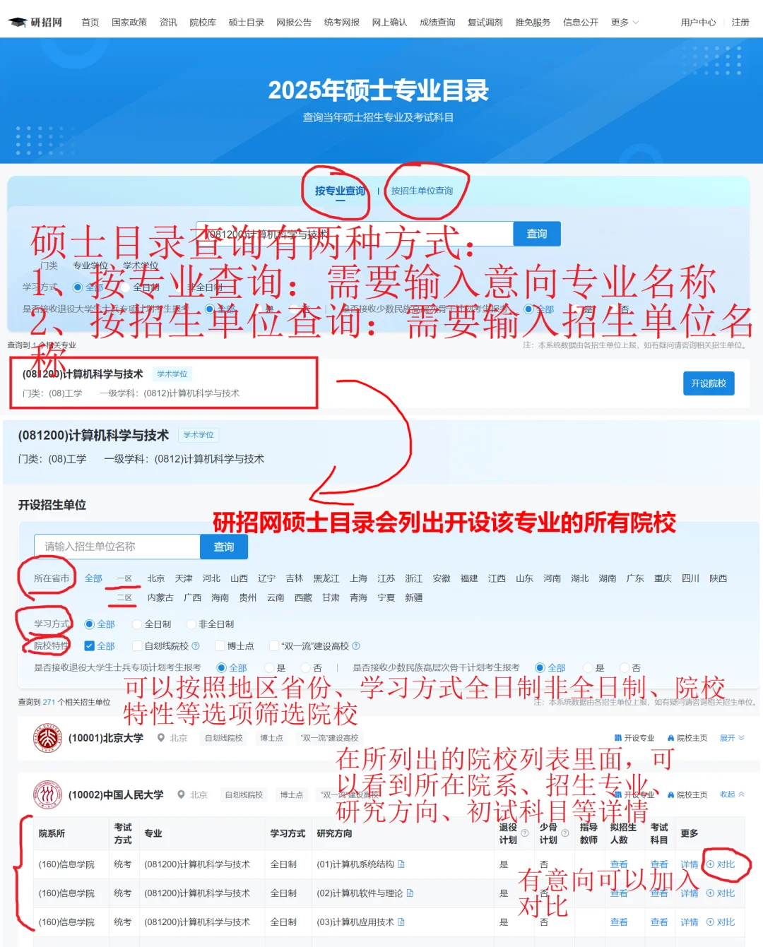 ?考研不会用研招网的劝你别考了❗❗