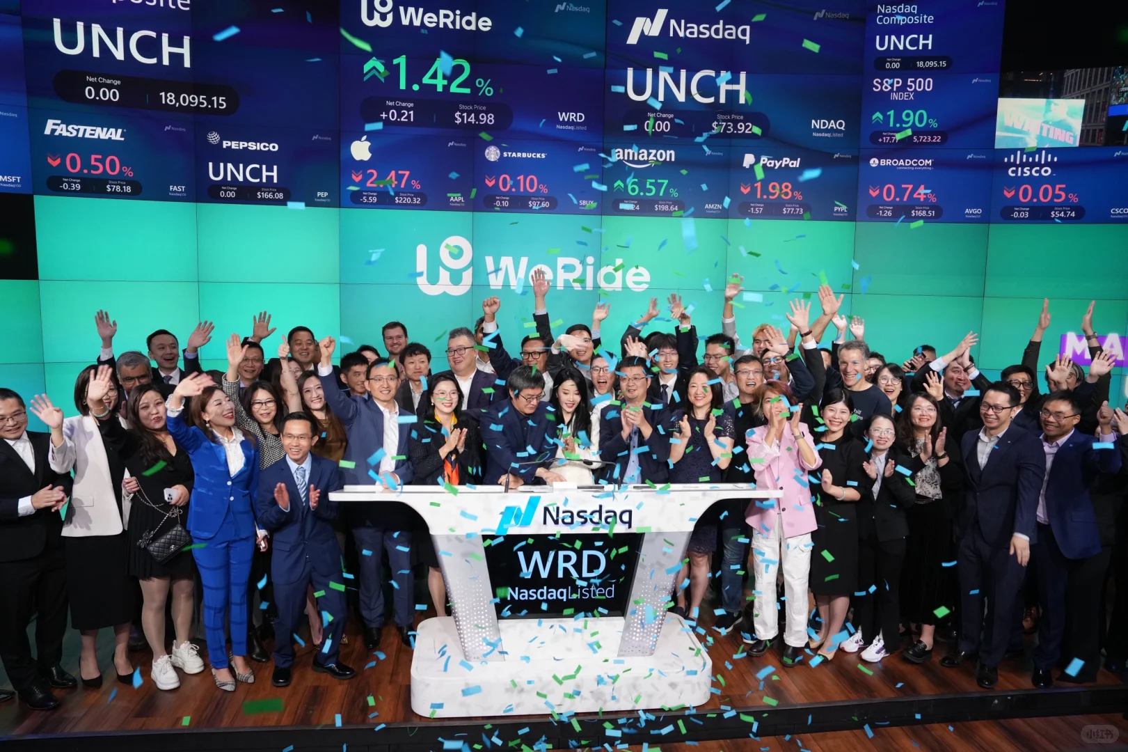 心愿达成?在纳斯达克上市敲钟啦