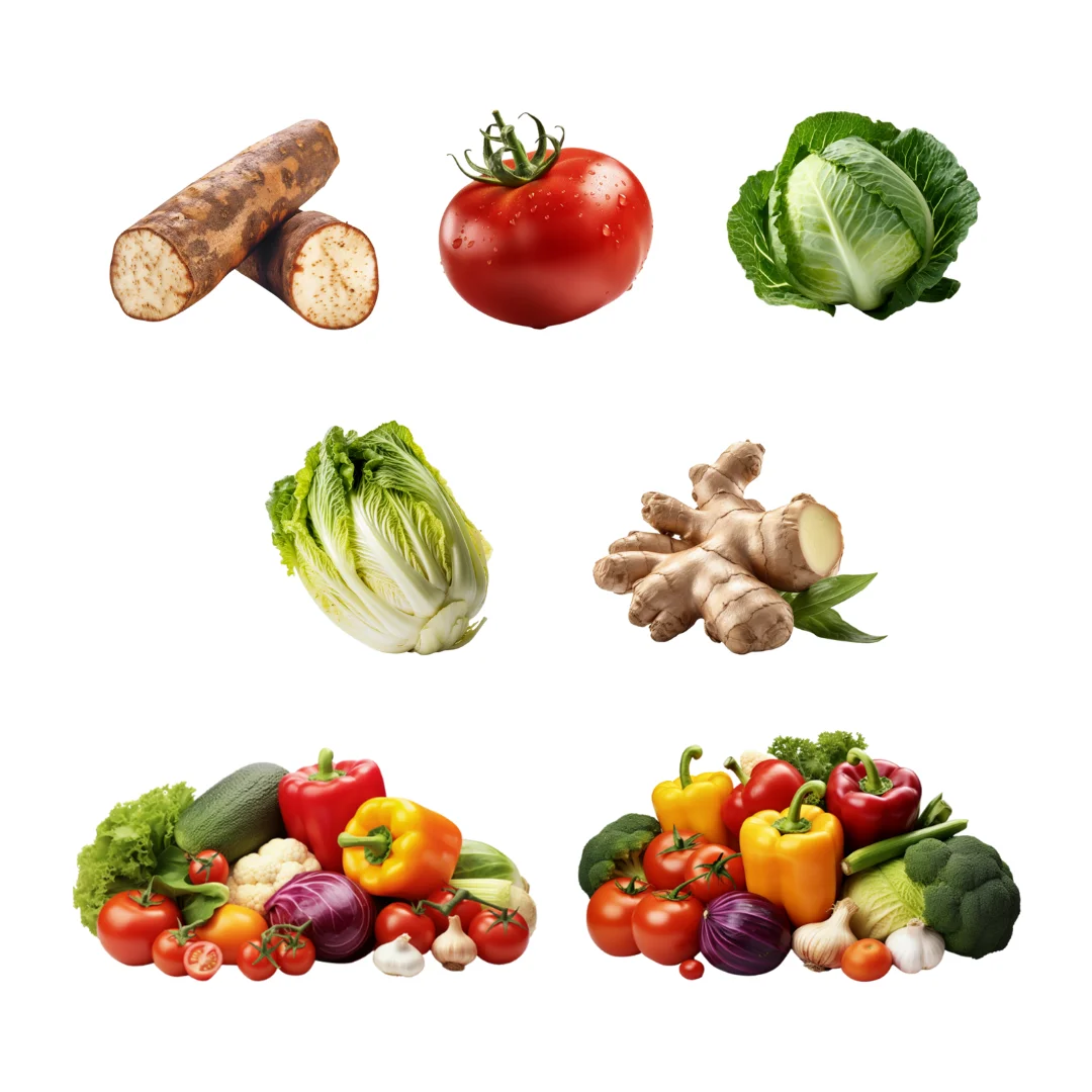 PNG素材分享 | 蔬菜照片 抠图素材