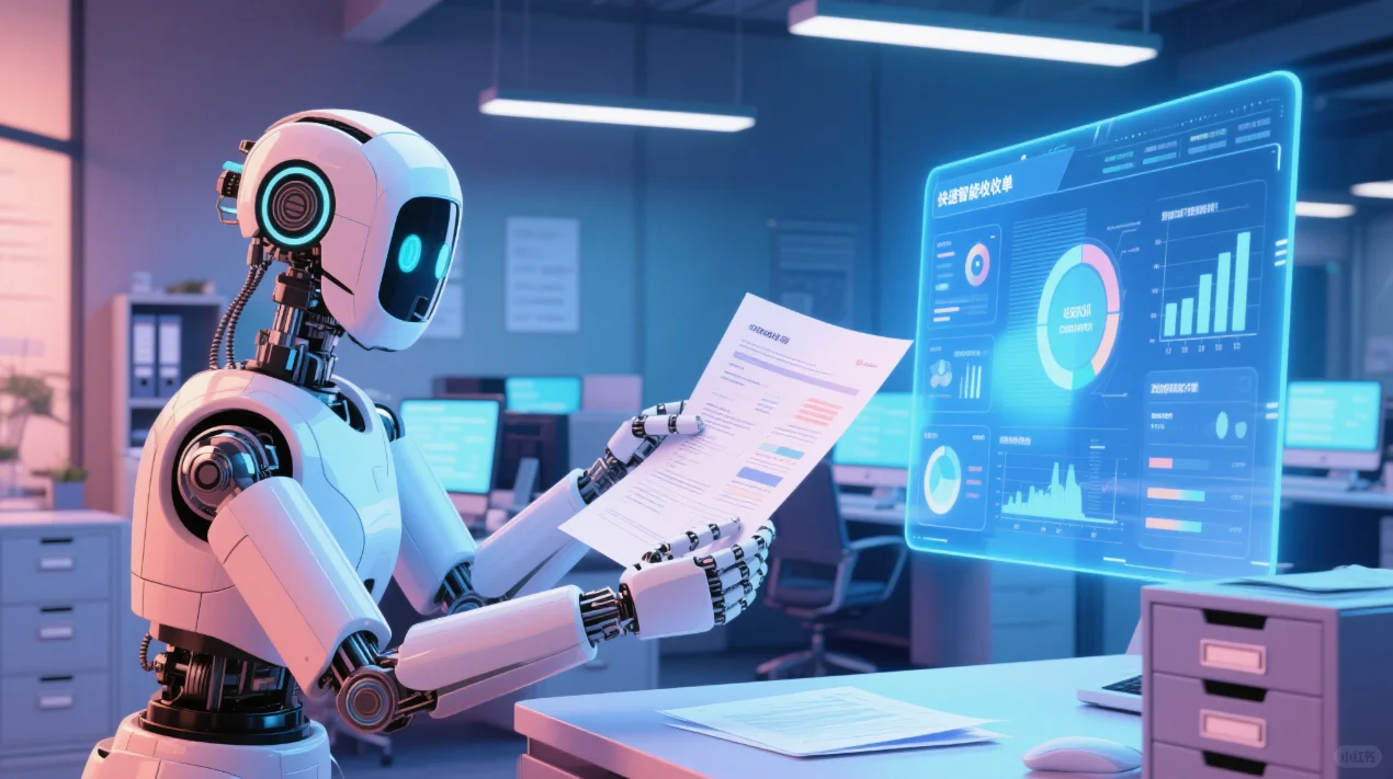 智能收单机器人 AI 重构财务流程解析