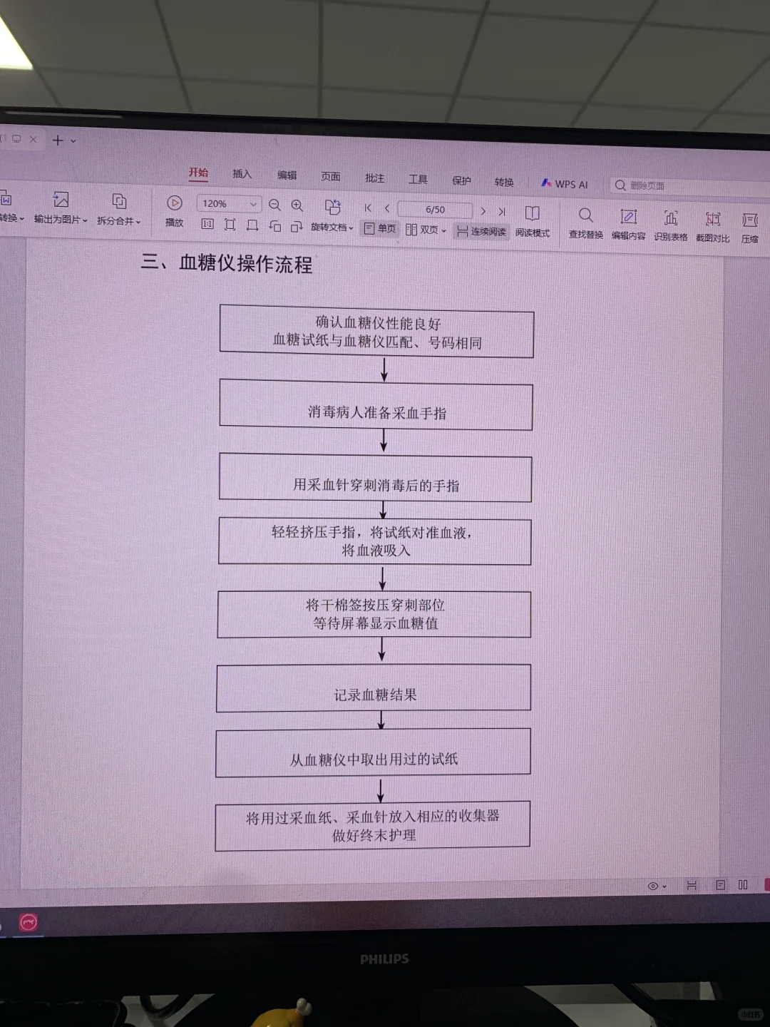 前任护士长给的各种仪器操作流程图太顶了！