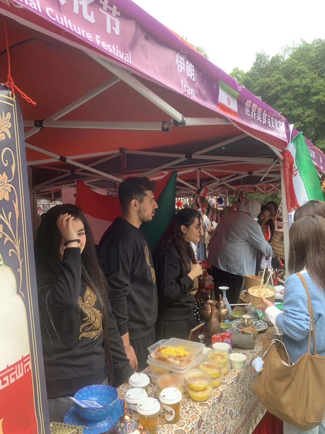 开始了开始了南医大国际文化交流节！！