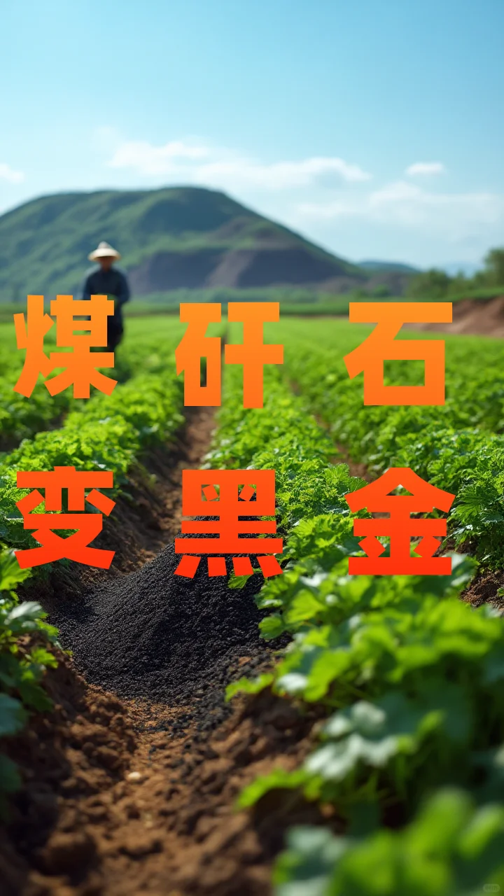 煤矸石变“黑金”：生态修复