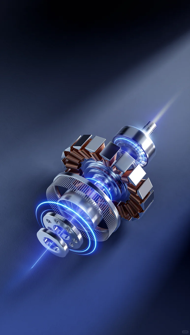 叶轮电机发光特效效果卖点表现