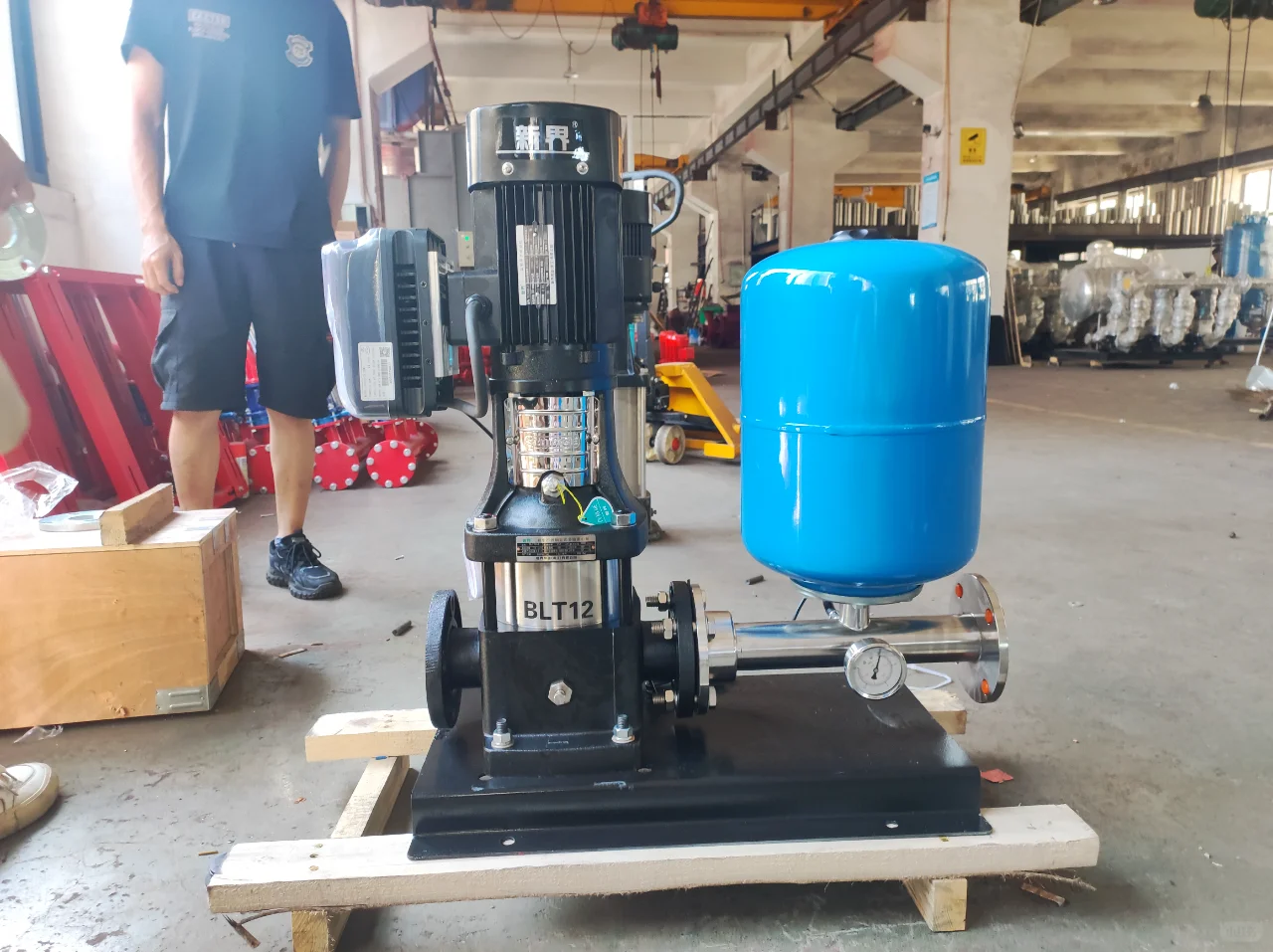 单泵变频恒压供水设备