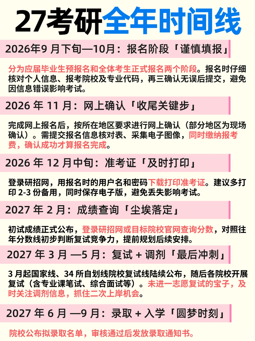 假如你从现在开始准备27考研.......