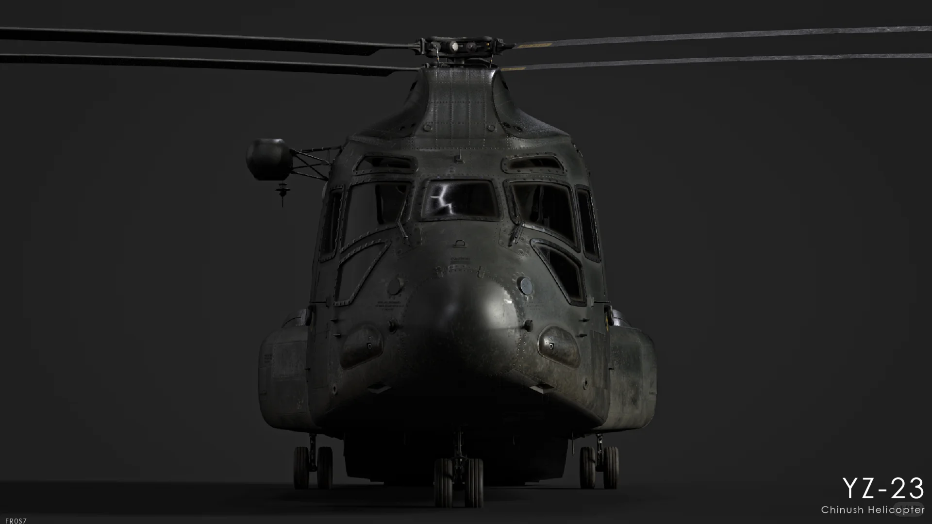 YZ-23支奴什 运输直升机 概念设计