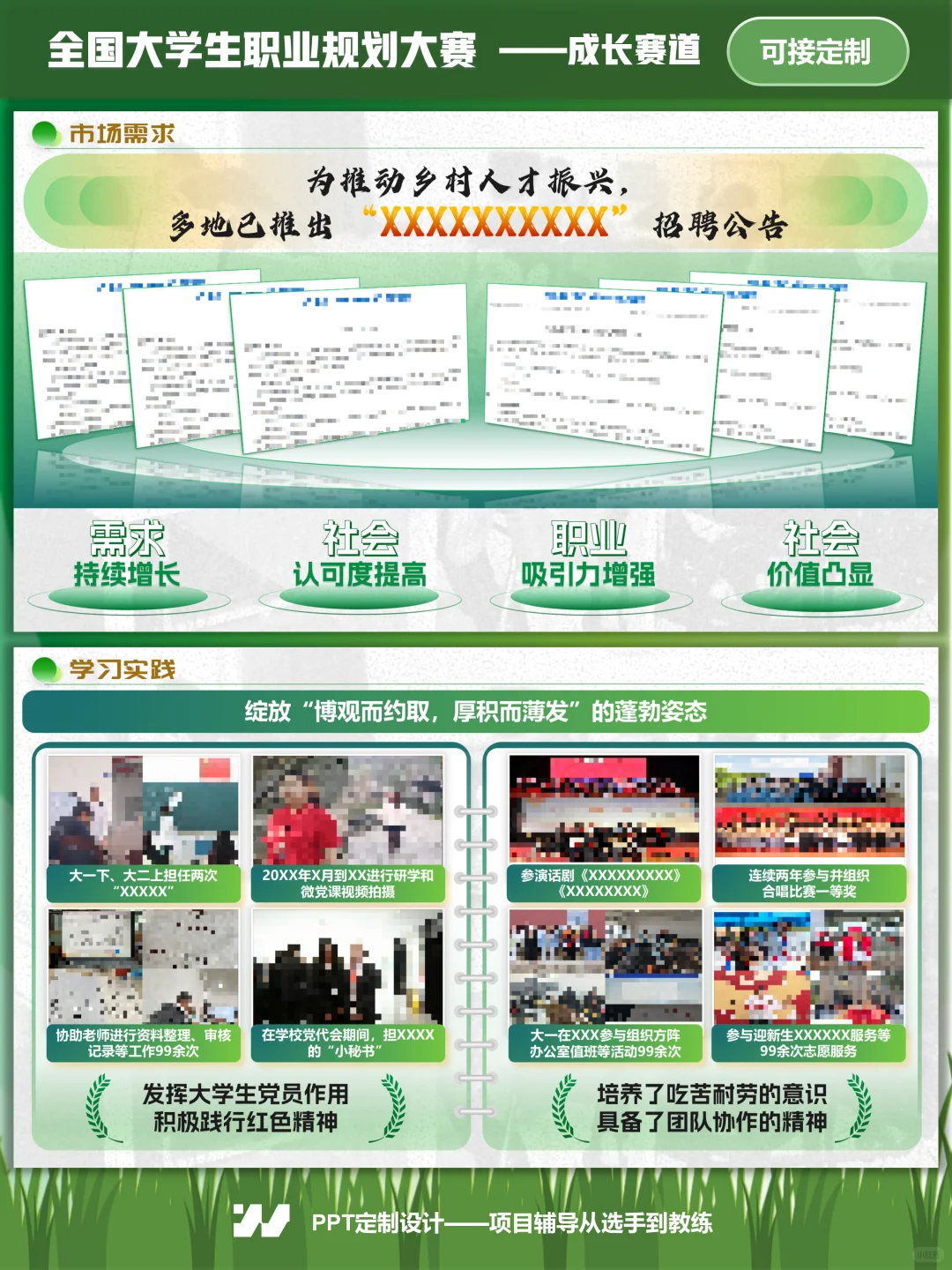 职规赛成长赛道！绿调绘乡村振兴梦