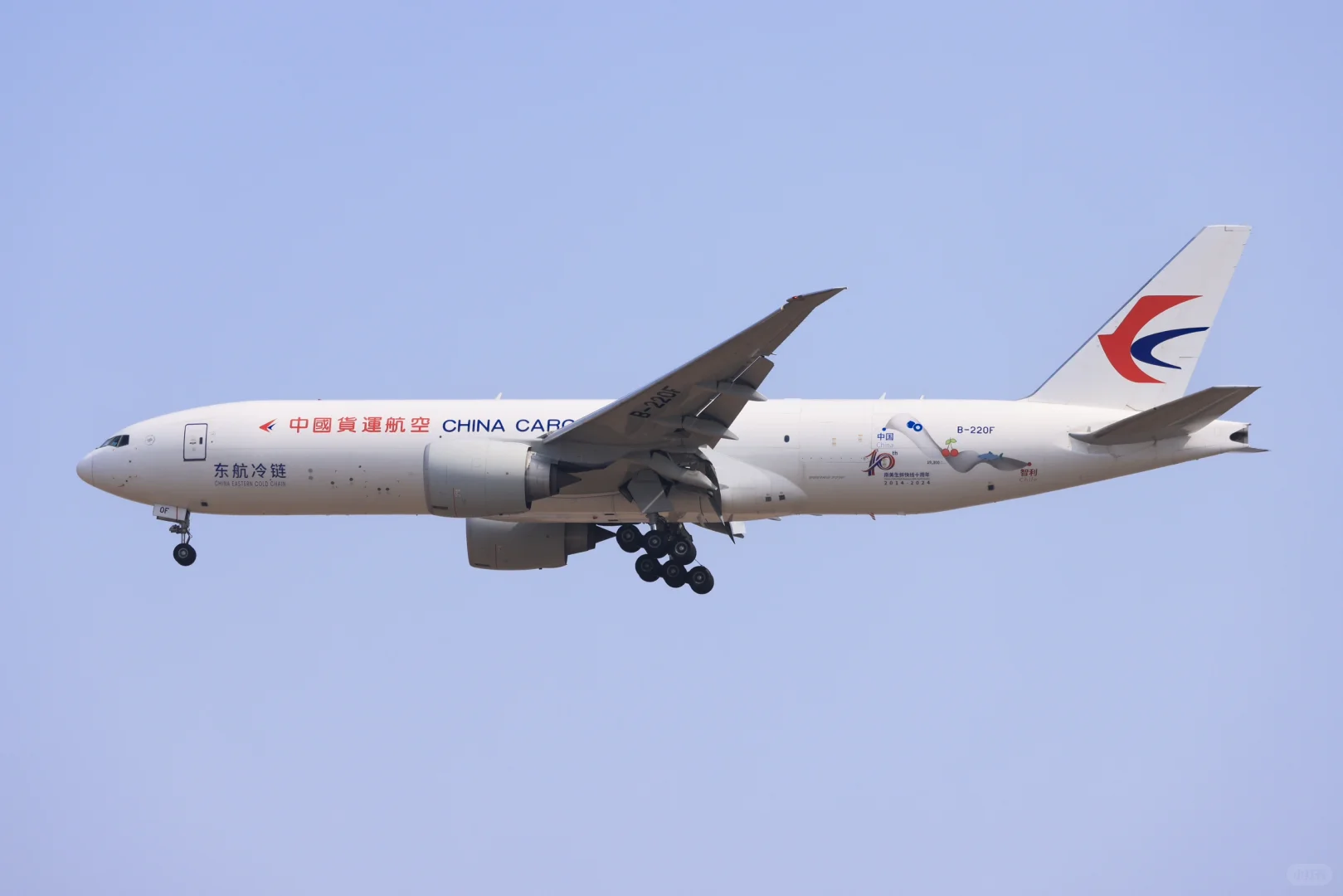 中国货运航空“车厘子”波音B77L