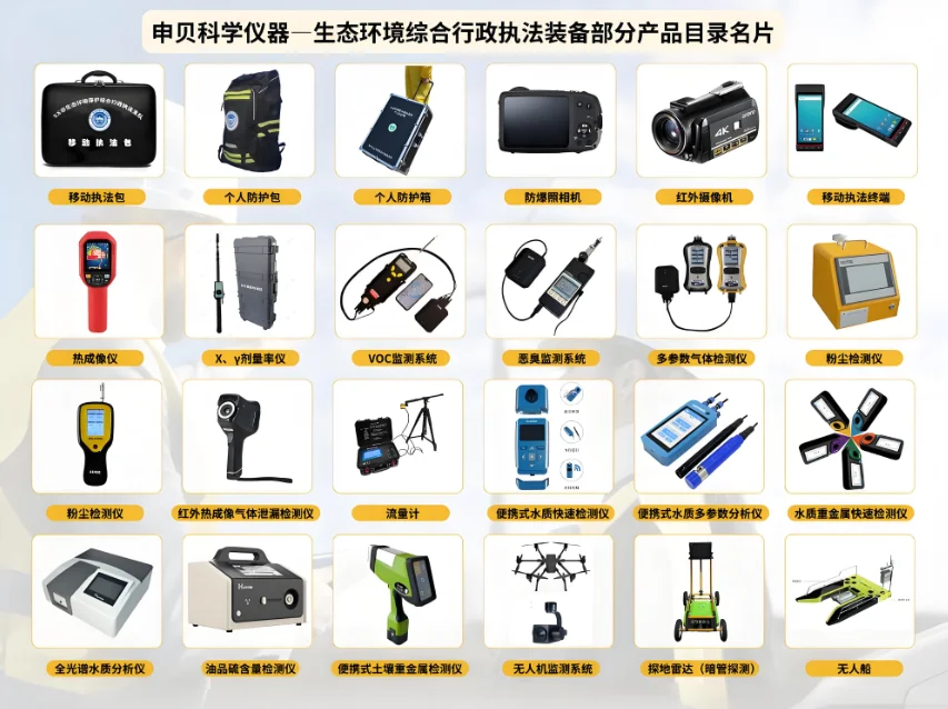 生态环境综合行政执法装备解决方案推荐