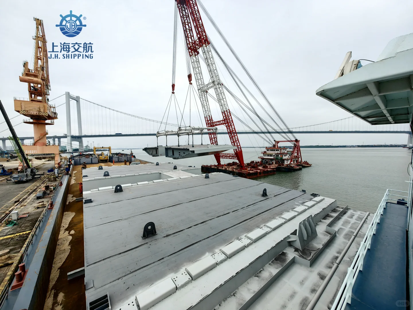长江钢箱梁船运｜内河钢结构箱梁运输