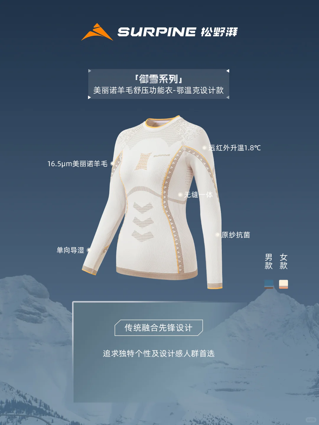 ??还不会选松野湃滑雪速干衣？❄️