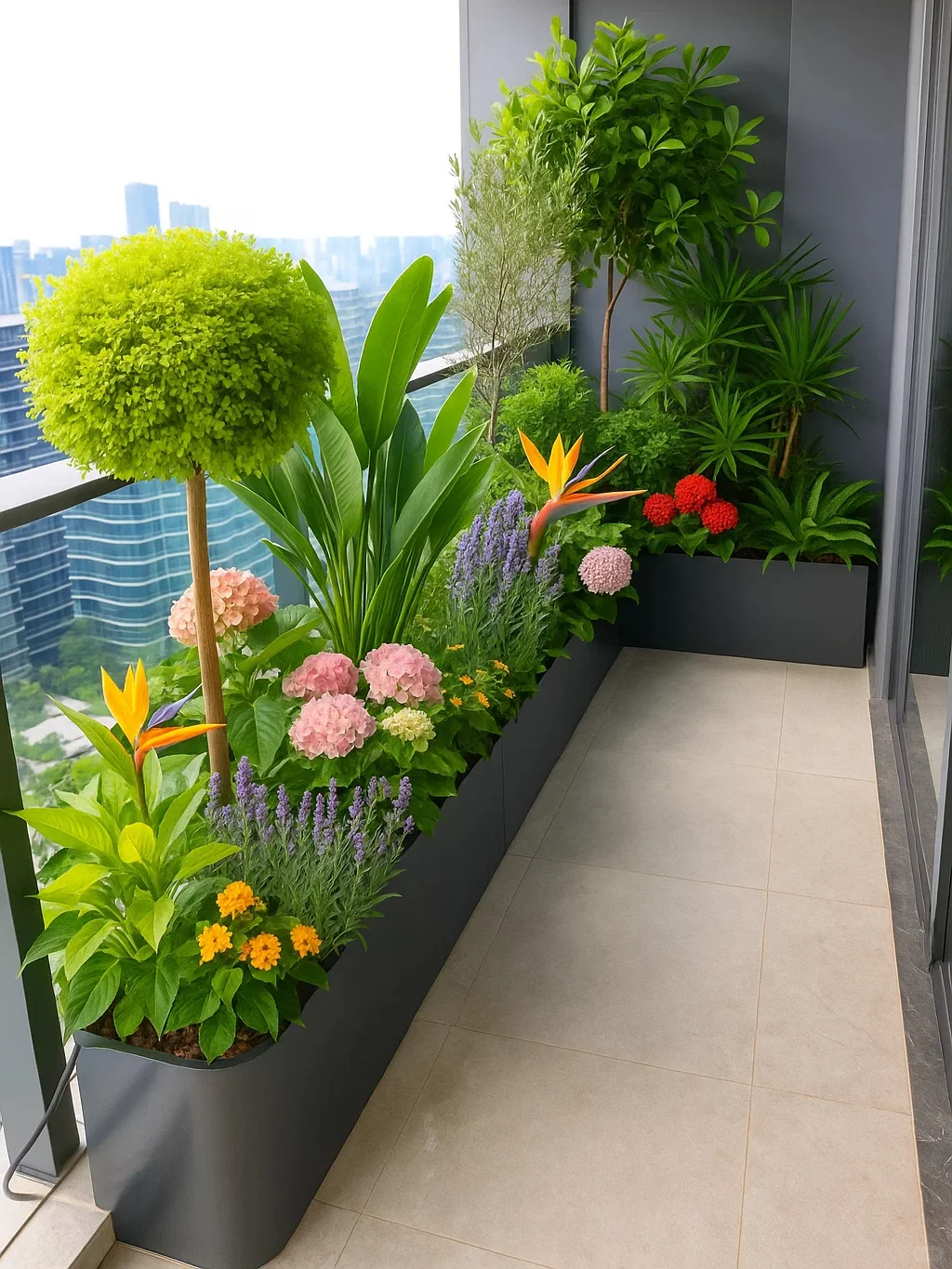 ?9种阳台绿植搭配清单，层次感拉满！！