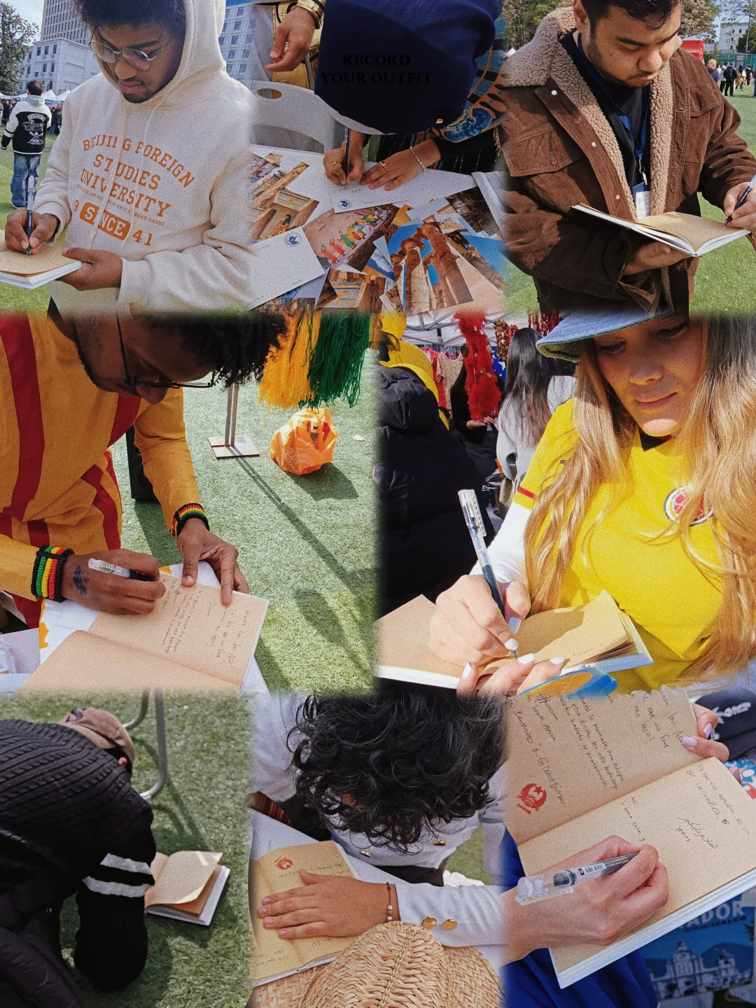 中财｜当你把日记本带到国际文化交流节……