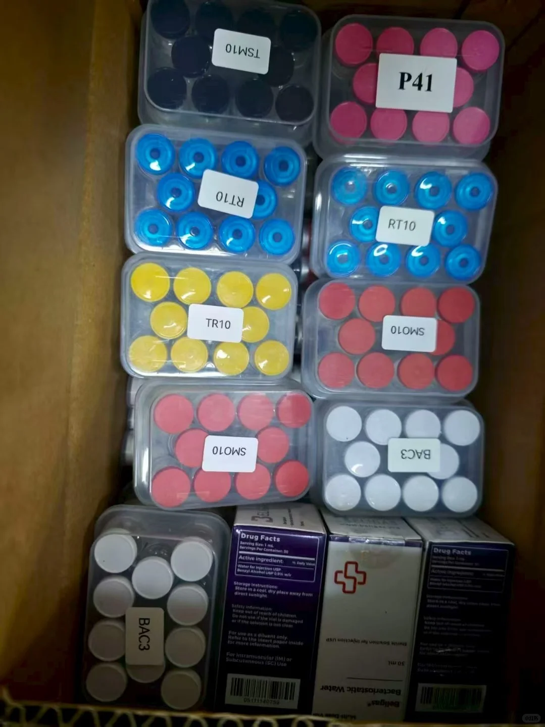 全球各类化工药多肽冻干粉出口物流