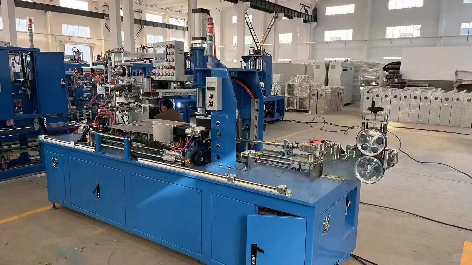 汇川机器人助力扎带机行业