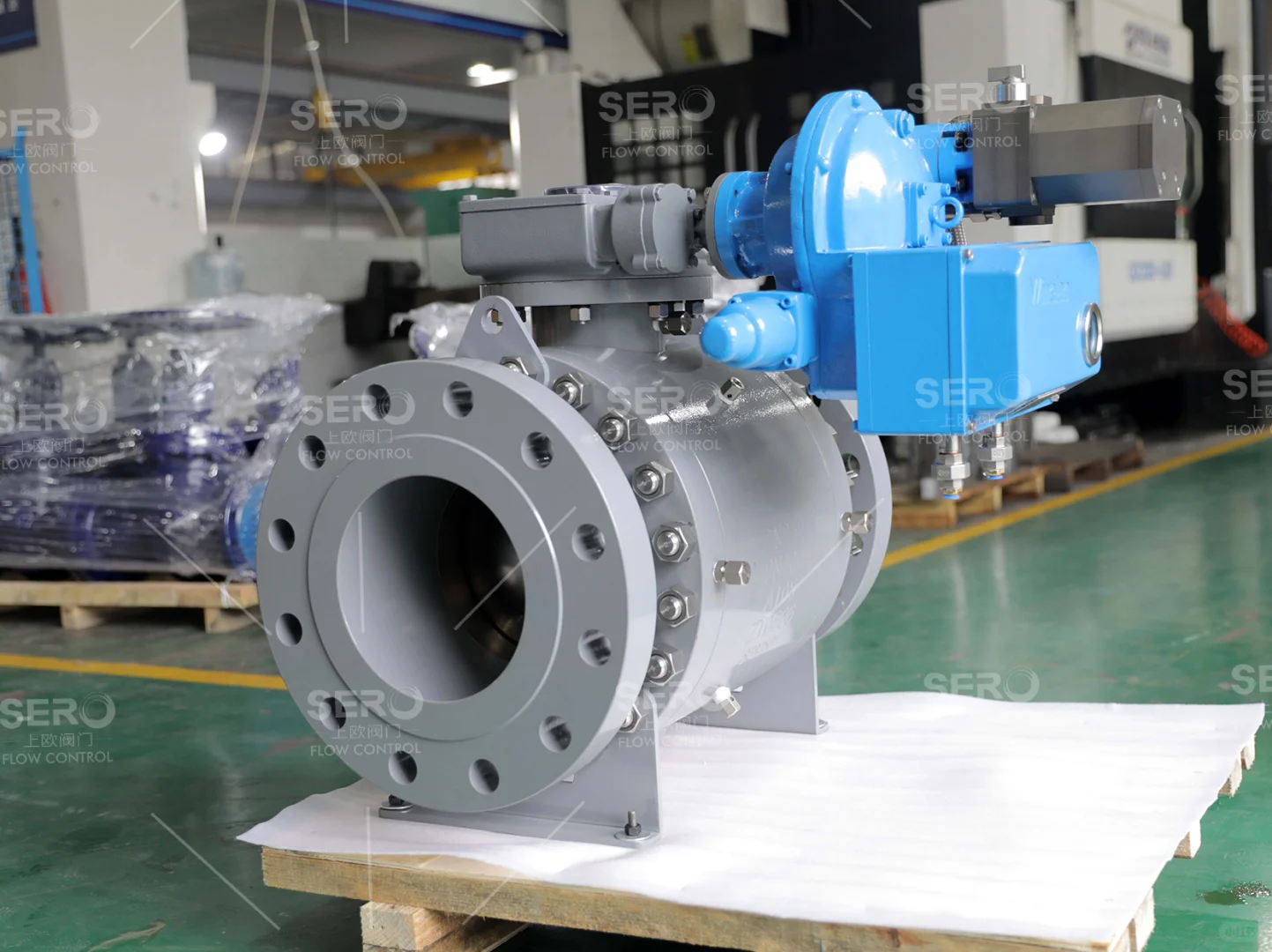 气液联动锻钢法兰防爆球阀