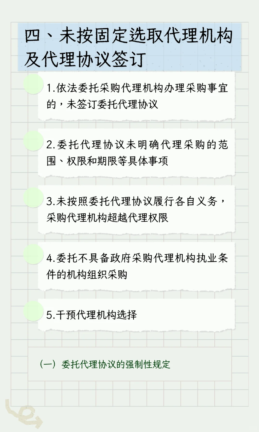 政府采购“负面清单”（执行采购阶段）