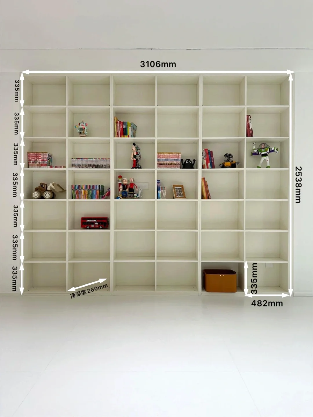 小户型|能看到的地方都做柜子！实用又显大