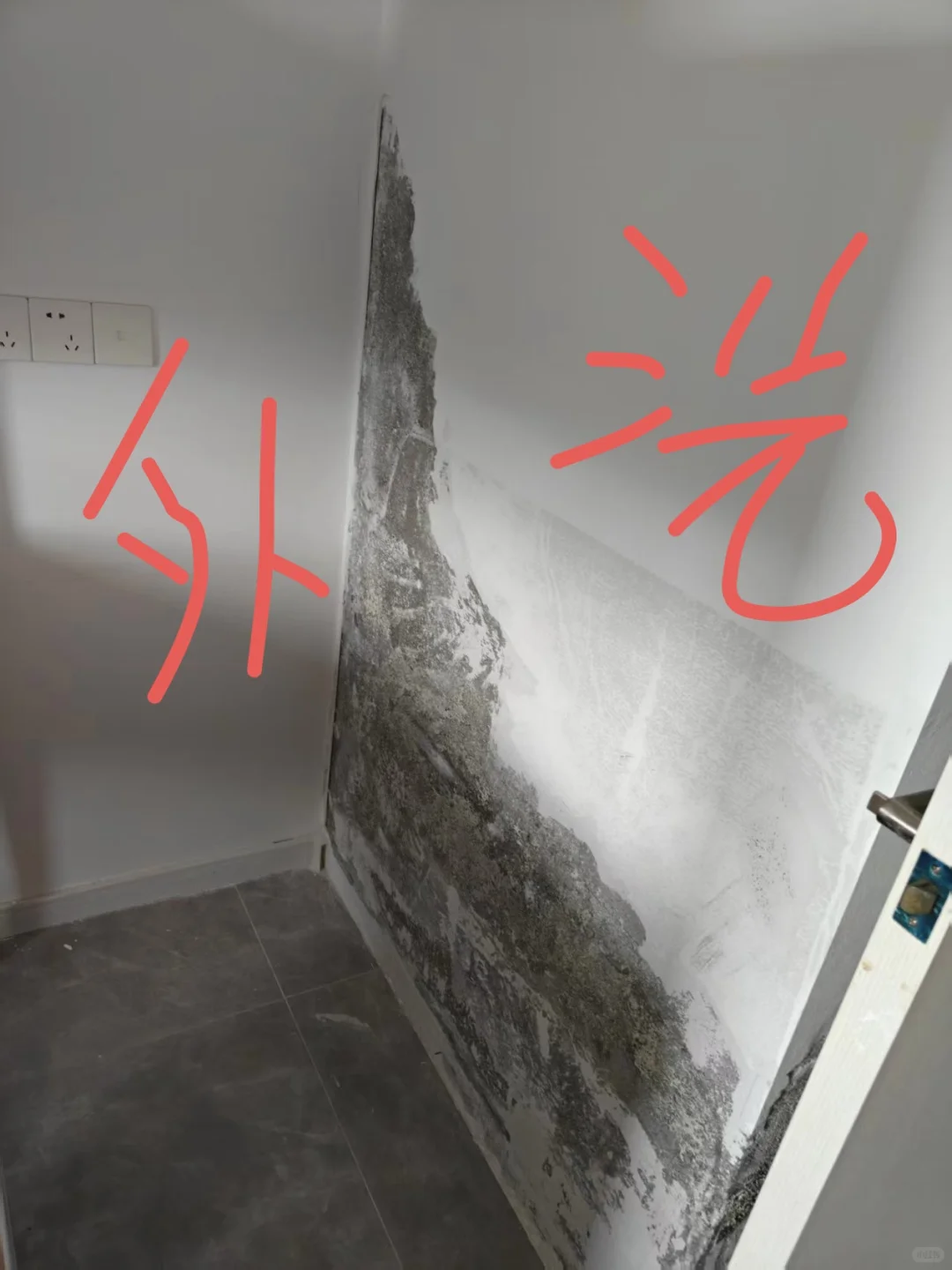 求助 房间掉漆严重,不知道是哪里出问题