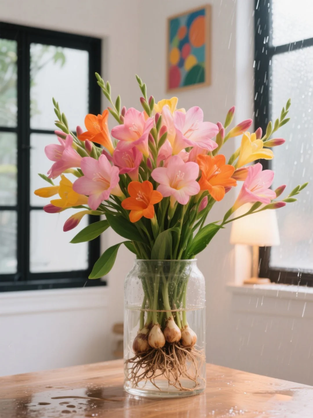 香雪兰素材及提示词