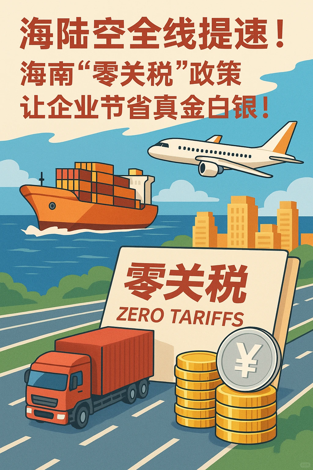 ?海南“零关税”交通工具政策爆发！