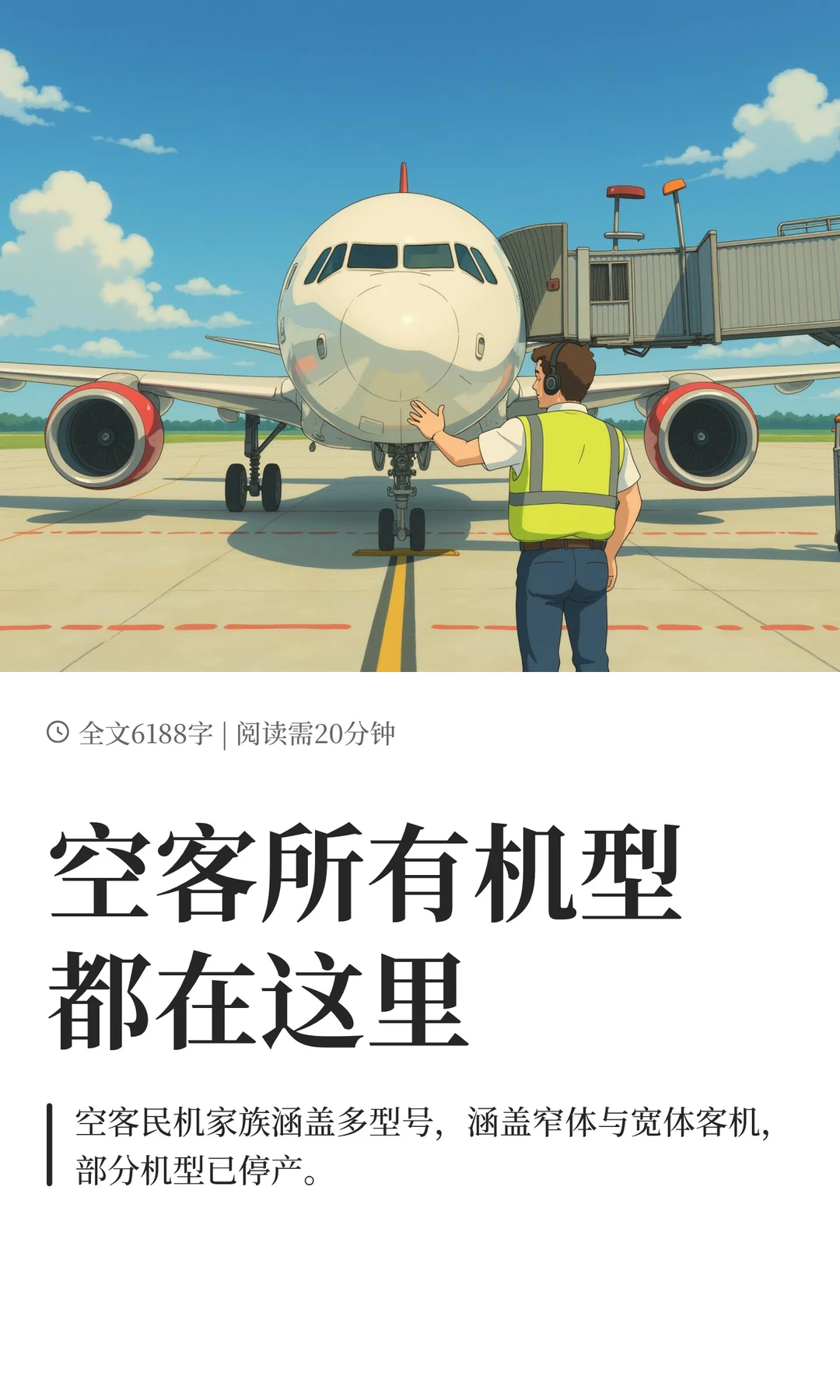 空客所有机型都在这里