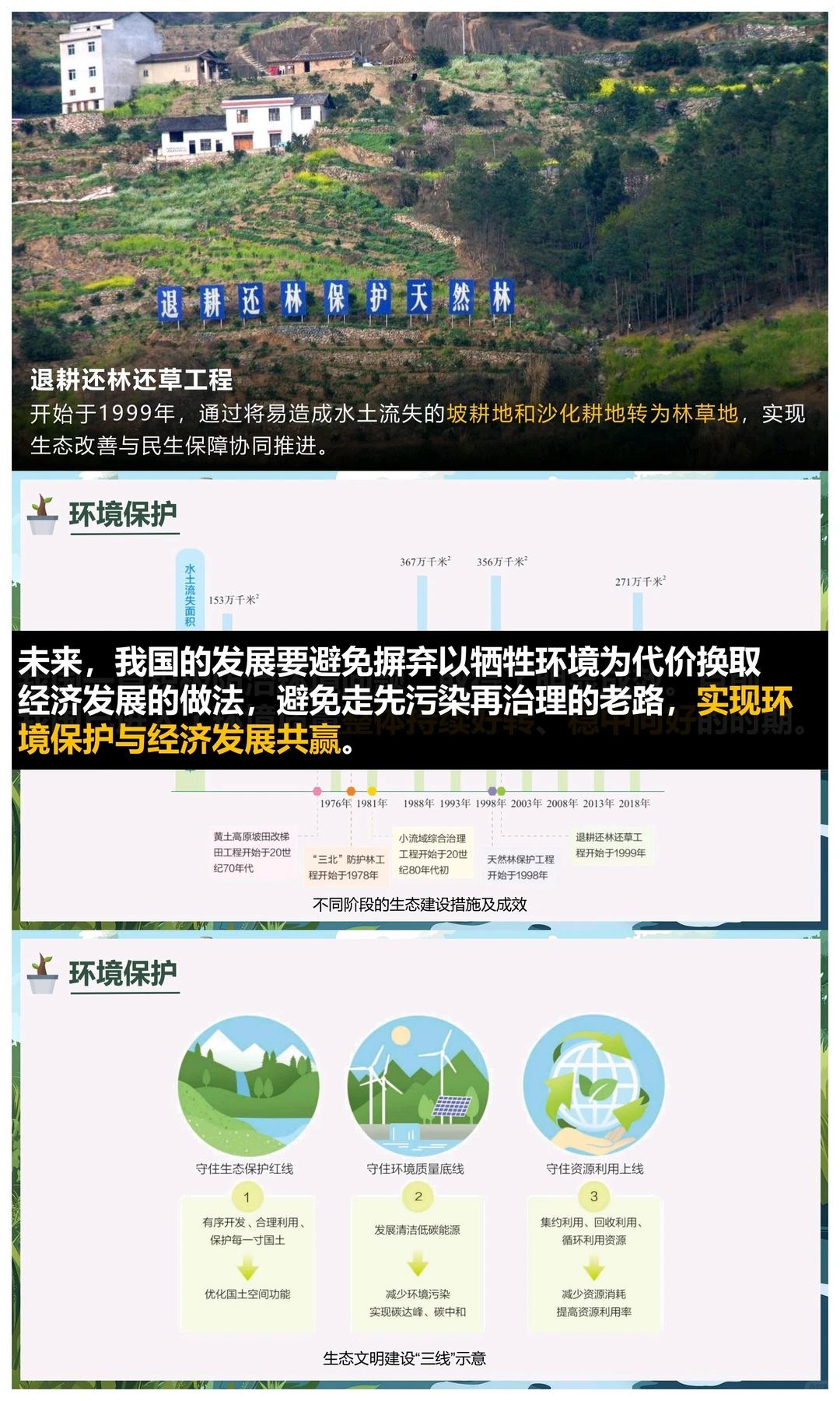 八上地理《环境保护》