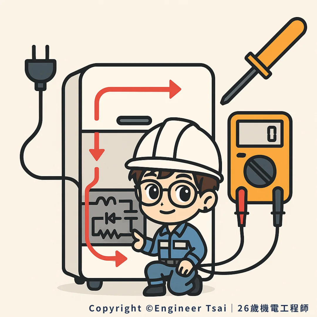 家用電器出問題?教你用萬用表和螺絲起子
