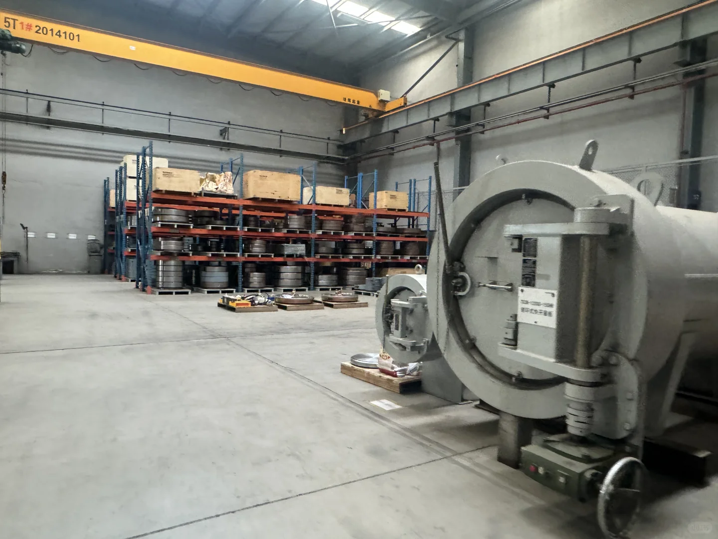 大型锻件生产现场life图与热处理一体化.