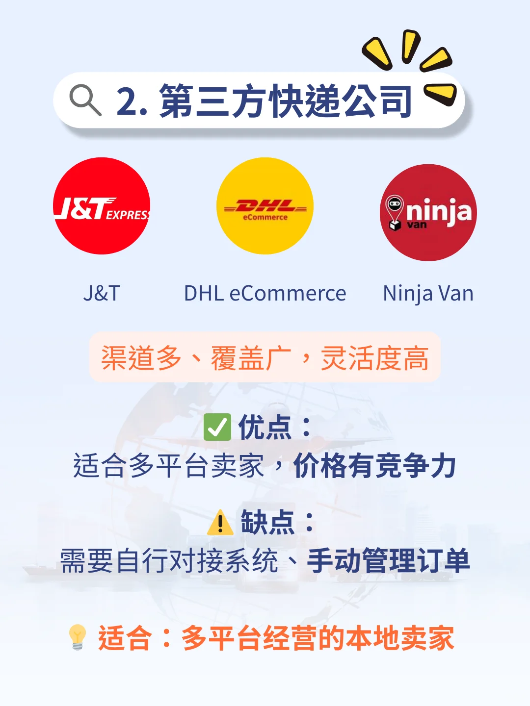 ??终于搞懂7种电商物流方式了！