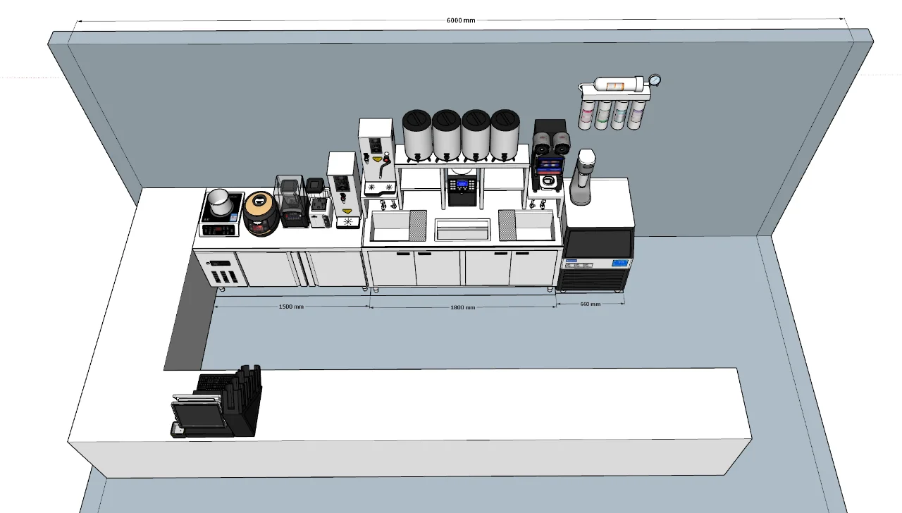 奶茶店最关心的问题，一套奶茶设备要多少钱