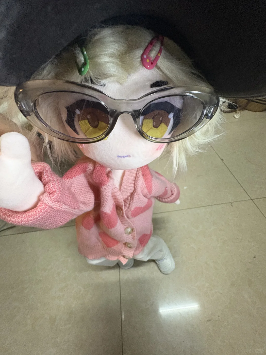 八小时手工做了个娃，室友嘎嘎喜欢