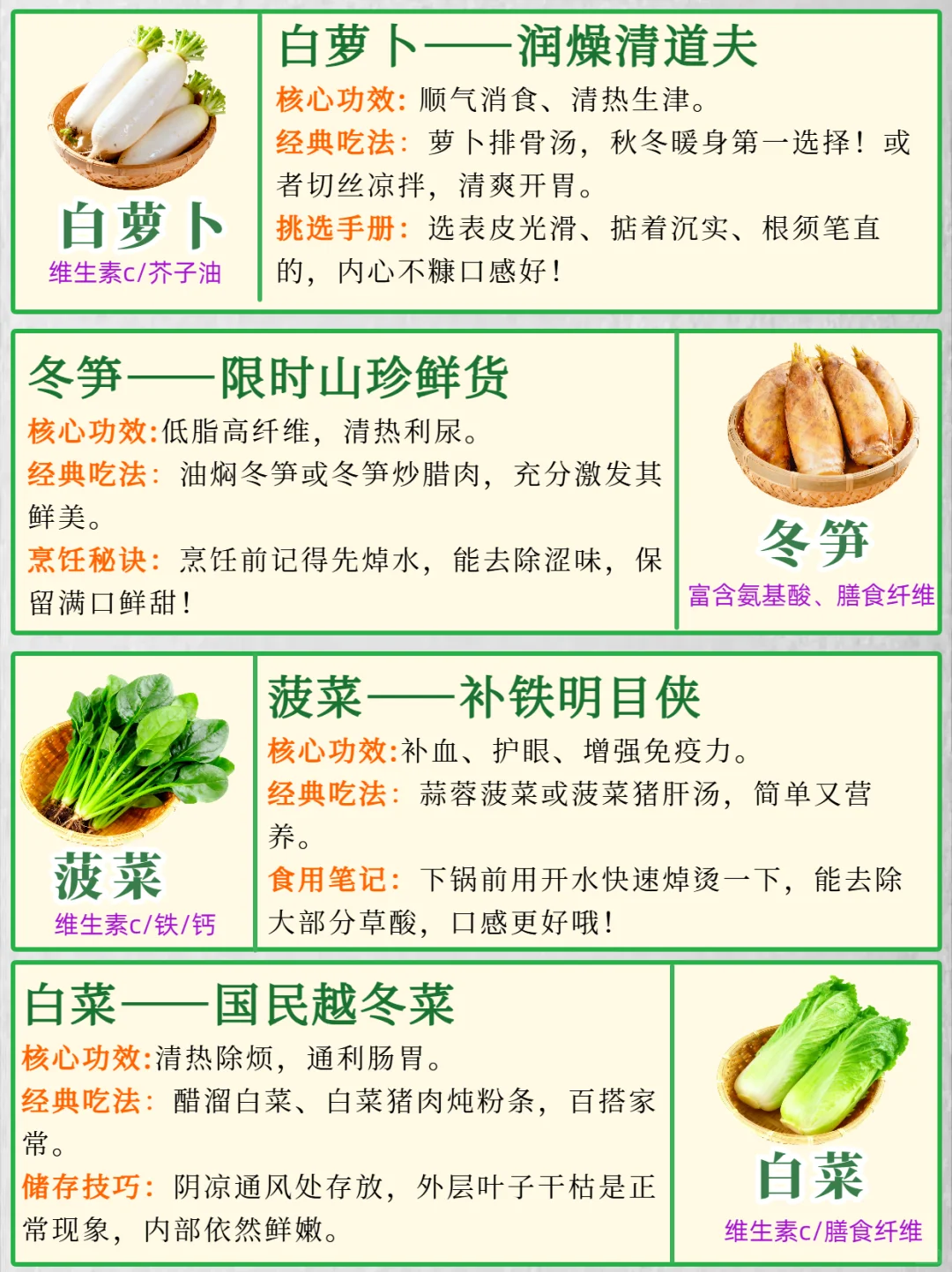 11月必吃20种应季菜！润燥养胃还便宜?