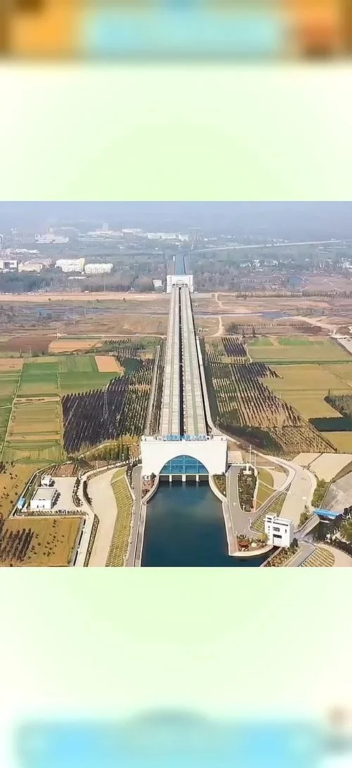 南水北调之沙河渡槽：水到渠成 从天而降！