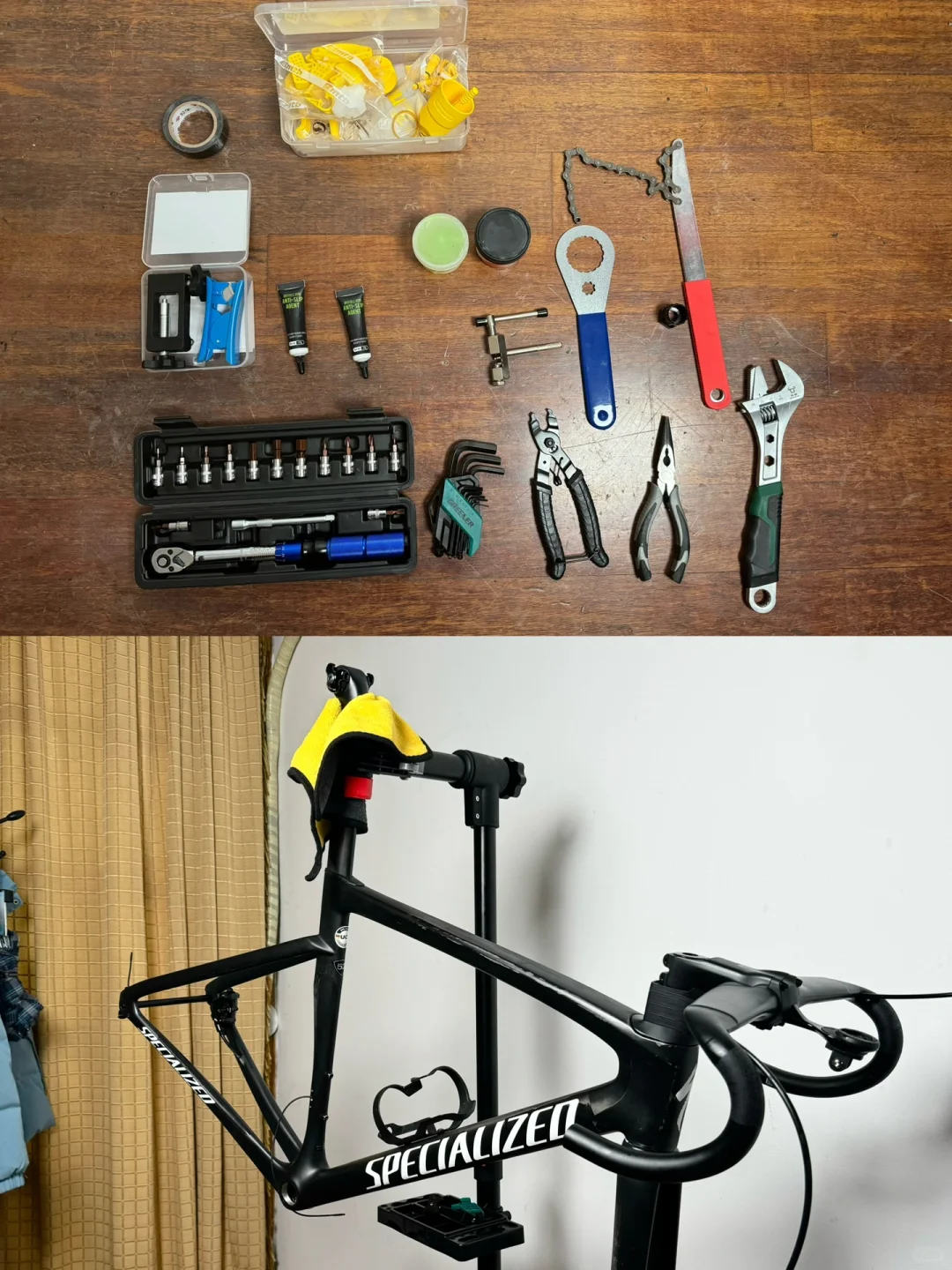自组公路车需要哪些工具?保姆级教学